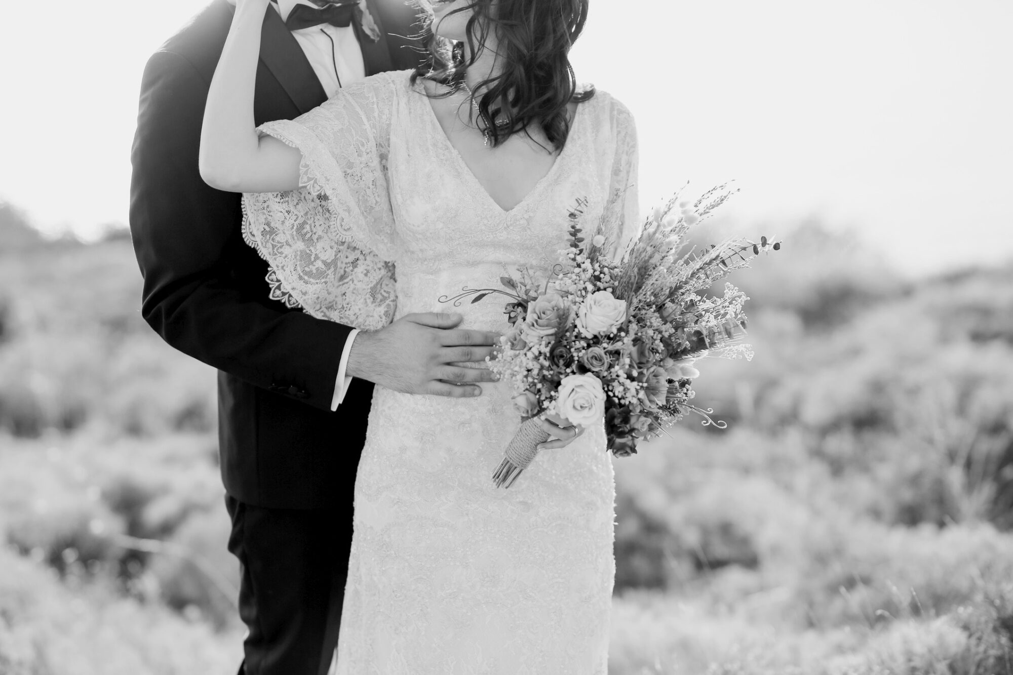 Bride and groom exchanging vows with Colorado mountain views — wedding photography by MXBloom Films Bride and groom exchanging vows with Colorado mountain views — wedding photography by MXBloom Films